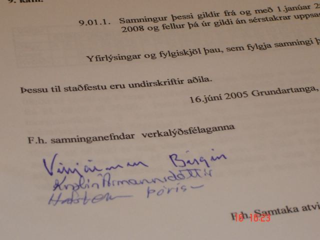 Íslenska járnblendifélagið og Klafi