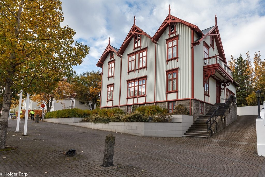 Fundað í Ráðherrabústaðnum
