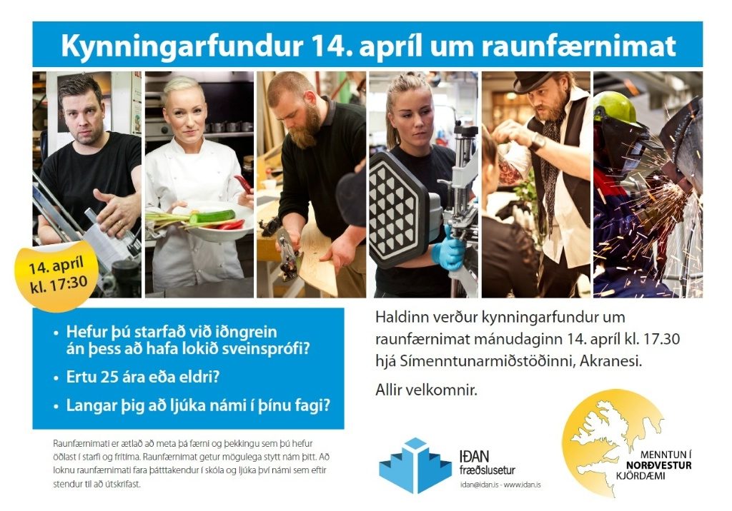 Akranes - Kynningarfundur um raunfærnimat