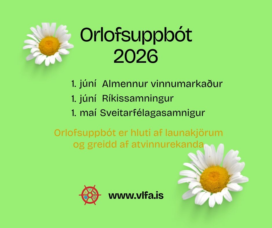 Orlofsuppbót 2026